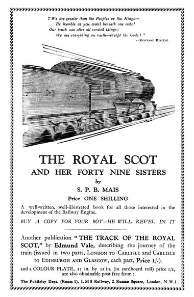 1928: "The Royal Scot and her 49 Sisters"