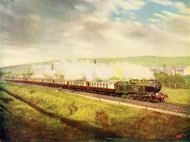 ~1925: Southern Belle all-Pullman train (F. Moore)