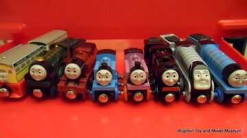 "Thomas and Friends" wooden locos