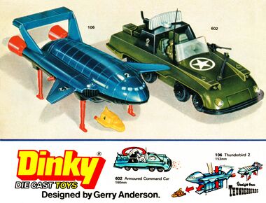 1977: Thunderbird 2 and Armoured Car