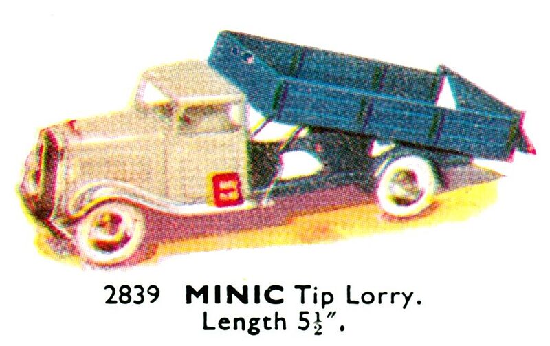 File:Tip Lorry, Minic 2839 (TriangCat 1937).jpg
