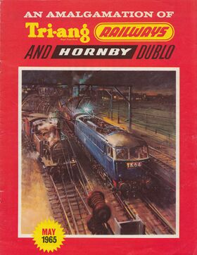 1965: Eight-page catalogue brochure for the new Tri-ang Hornby range