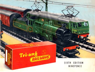 Front cover of the 1960 Tri-ang Railways catalogue