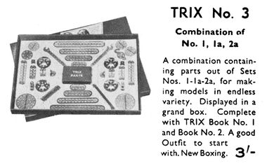 1938: Trix Construction Set No.3
