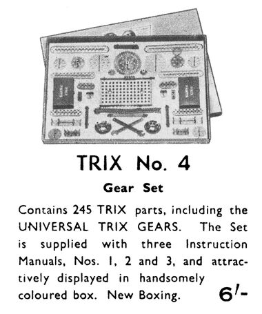 1938: Trix Construction Set No.4