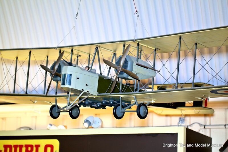 File:Vickers Vimy biplane radio-controlled model (Denis Hefford).jpg