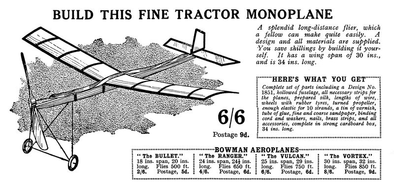 File:Vulcan rubber band plane, Bowman Aeroplanes (Hobbies 1933).jpg
