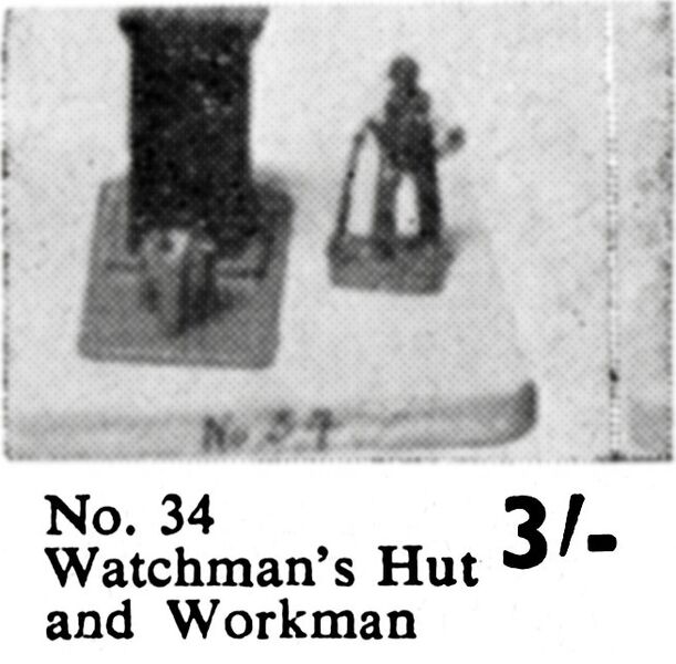 File:Watchmans Hut and Workman, Wardie Master Models 34 (Gamages 1959).jpg