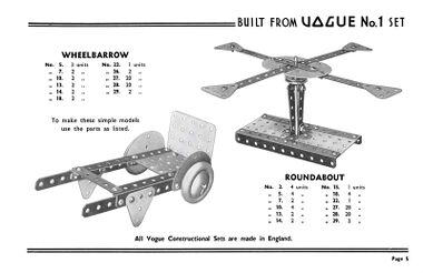 Wheelbarrow and Roundabot models