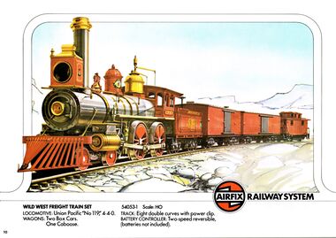 1976: Wild West Freight Train Set 54053
