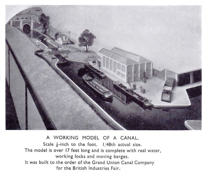 File:Working model of a canal, 1-48-scale (Bassett-Lowke).jpg