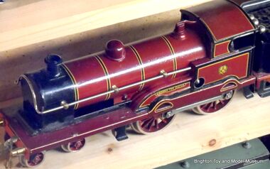 "George the Fifth" loco, Bing for Bassett-Lowke, later LMS livery