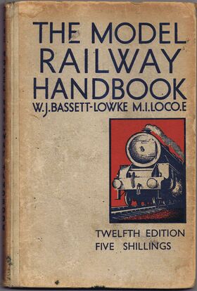 The Model Railway Handbook, 12th edition (1942). By this time the book is no longer "The Sixpenny Handbook", and costs five shillings.