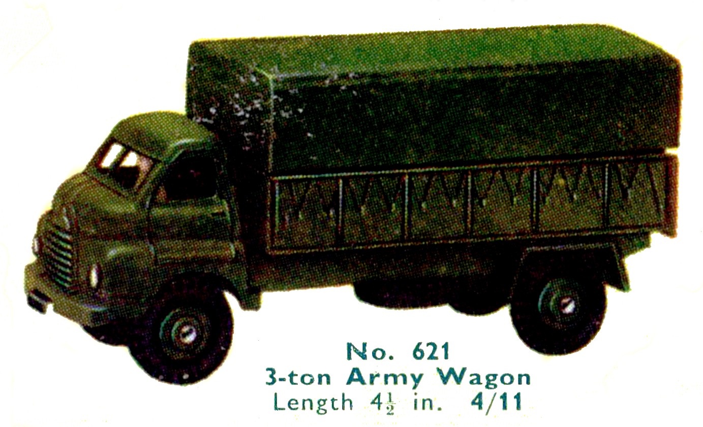 boite repro camion 3 ton army UK bt repro dinky toys militaire ref 621 n56 