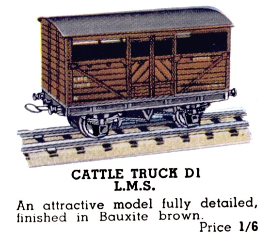 File:Cattle Truck LMS, Hornby Dublo D1 (HBoT 1939).jpg