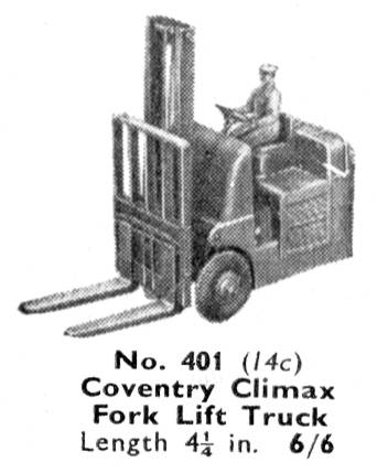 File:Coventry Climax Fork Lift Truck, Dinky Toys 401 14c (MM 1954-03).jpg