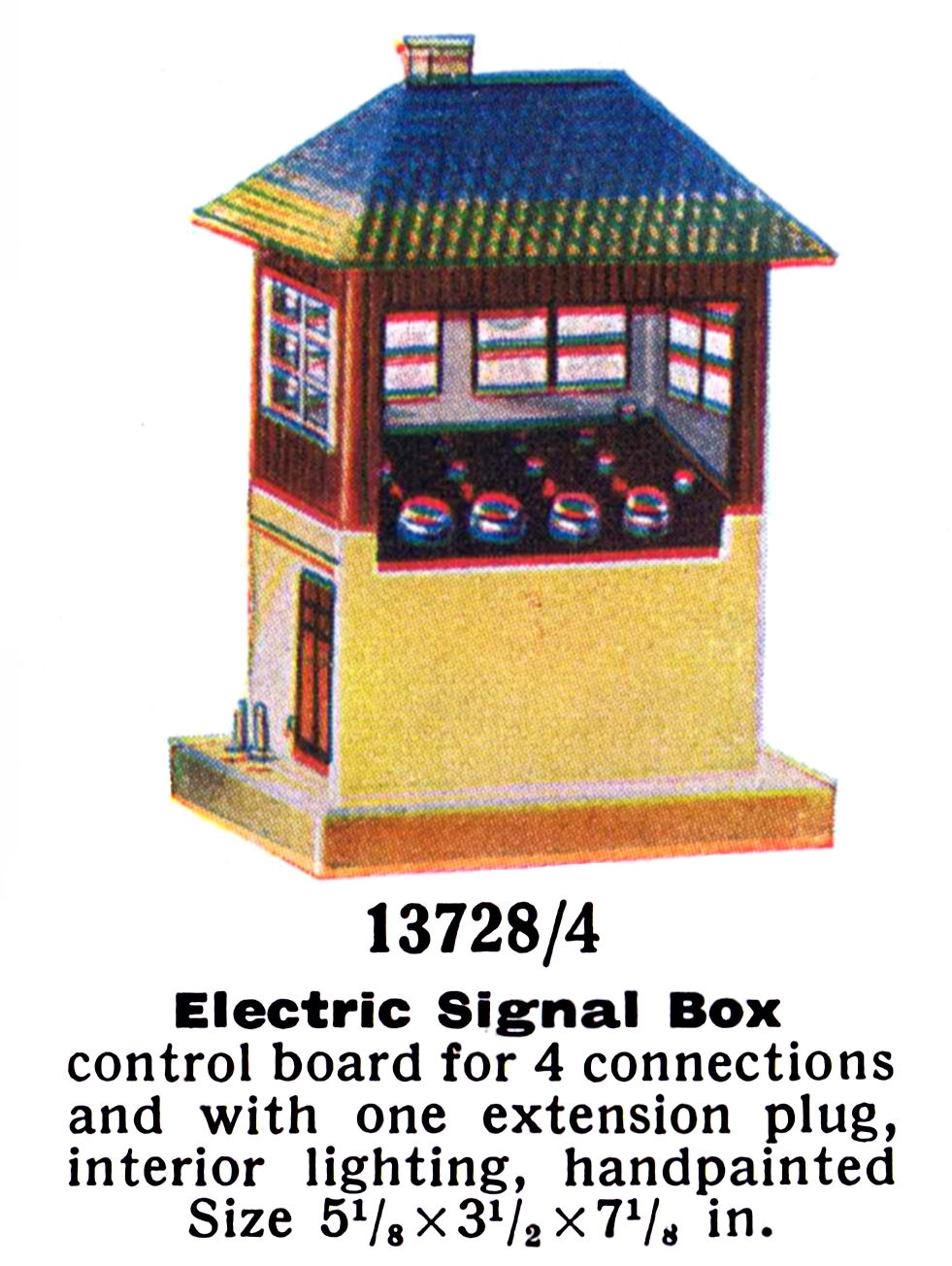 Electric Signal Box, 4-way, (Märklin 13728-4) - The Brighton Toy and Model  Index