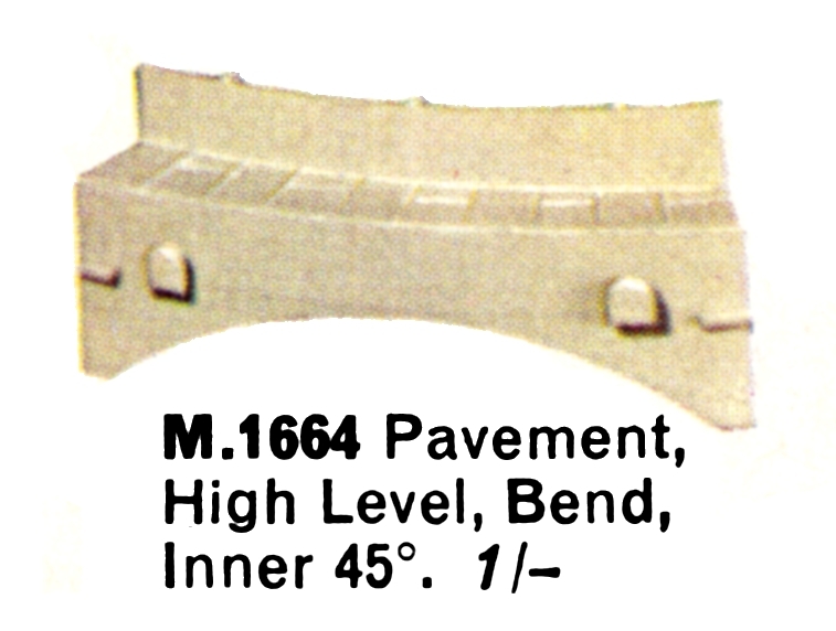 File:Pavement High Level, Bend, Inner, 45deg, Minic Motorways M1664 (TriangRailways 1964).jpg