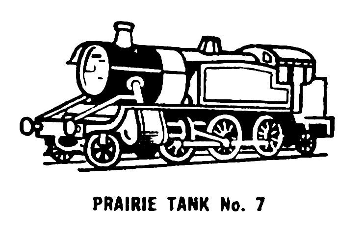 File:Prairie Tank locomotive, lineart (Kitmaster No7).jpg