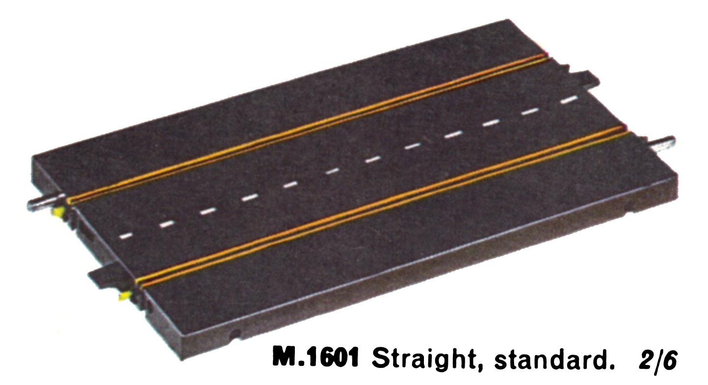Minic Motorway M1609 double straight track 1 PIECE 