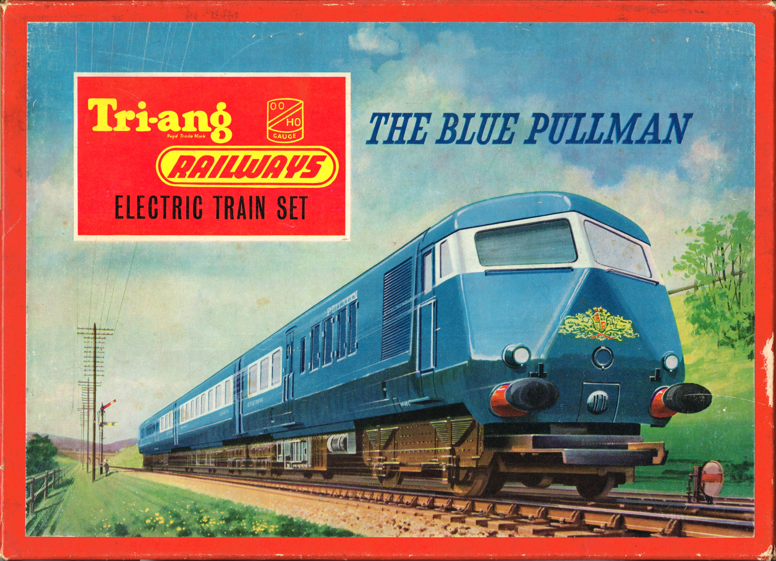 Triang Railways The Blue Pullman Old Smoky Dockmaster set of 3 A4 Posters Prints 