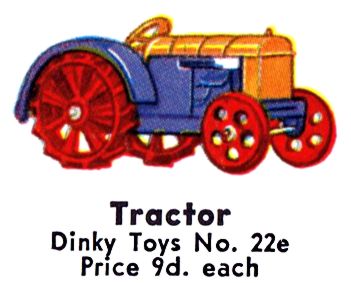 1935: Dinky 22e Tractor