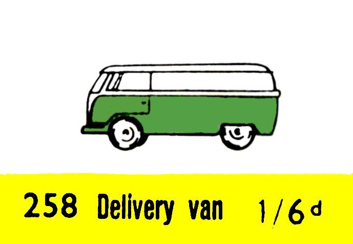 File:VW Delivery Van, Lego 258 (LegoCat ~1960).jpg