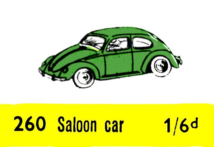 File:VW Saloon Car, Lego 260 (LegoCat ~1960).jpg