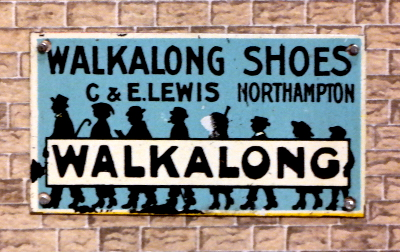 File:Walkalong Shoes, enamelled tinplate miniature poster.jpg