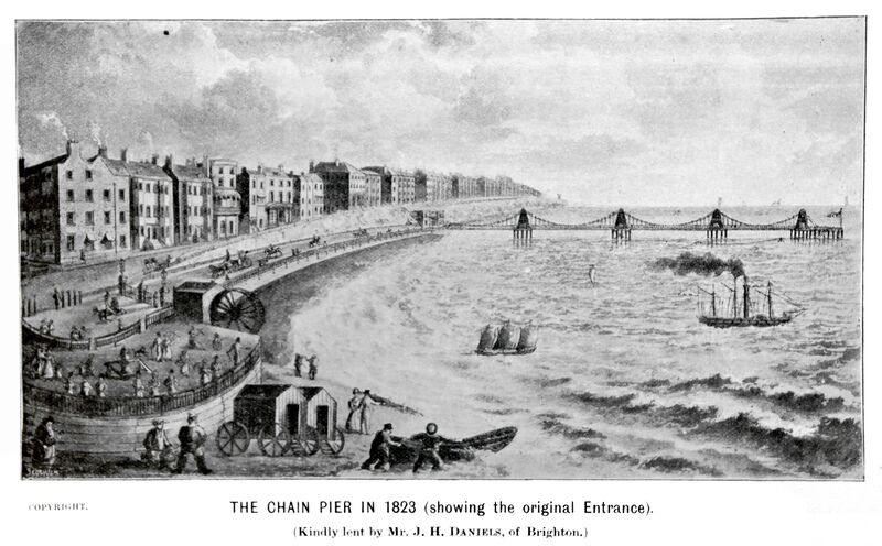File:1823 - The Chain Pier, showing original entrance (TBCPIM 1896).jpg