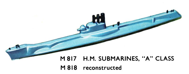 File:A-Class Submarines, Minic Ships M817, M818 (MinicShips 1960).jpg