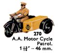 AA Motor Cycle Patrol, Dinky Toys 270 (DinkyCat 1963).jpg