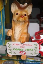 A Merry Christmas from Corgi Toys, promotional model dog, close (Corgi Toys).jpg