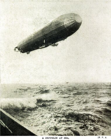 1920: A Zeppelin at Sea