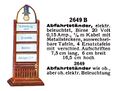 Abfährtstander - Departures Board, Märklin 2649 (MarklinCat 1931).jpg
