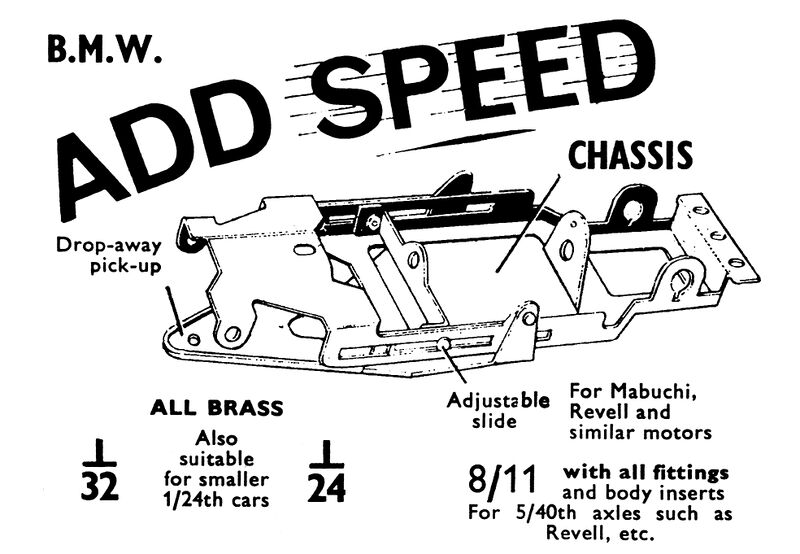 File:Add Speed, BMW Models chassis, slotcar advert (MM 1966-10).jpg