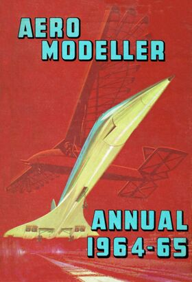 1964 Aero Modeller Annual, Concorde, painted by Laurence Bagley