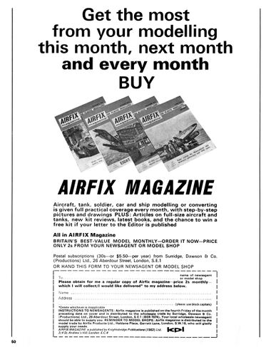 1967: advert in Meccano Magazine