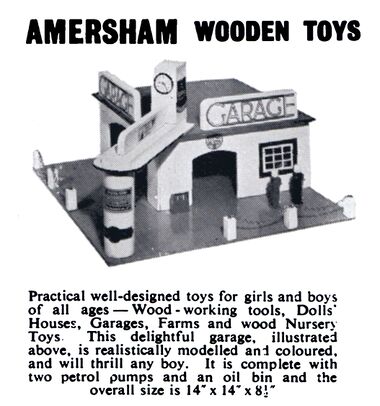 Amersham Wooden Toys, corner garage