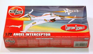 "Angel Interceptor" from Captain Scarlet, plastic kit by Airfix