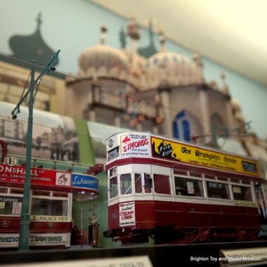 Tram 52, scratchbuilt model by Ken Albon