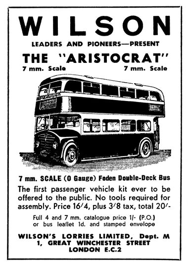 1947: Foden Double-Decker Bus (January 1947)