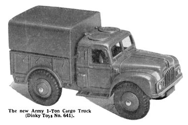 1954: Army 1-Ton Cargo Truck 641