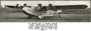 1934: Armstrong Whitworth Atalanta G-ABPI