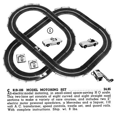 1962: "Aurora Model Motoring" Set