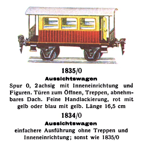 File:Aussichtswagen - Viewing Car, Märklin 1834 1835 (MarklinCat 1931).jpg