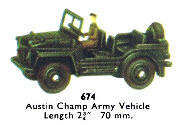 1958: Austin Champ 674 catalogue image