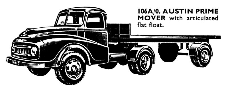 File:Austin Prime Mover, with articulated flat float, Spot-On Models 106A-0 (SpotOn 1959).jpg