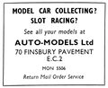 Auto-Models Ltd, slotcar advert (MM 1966-10).jpg