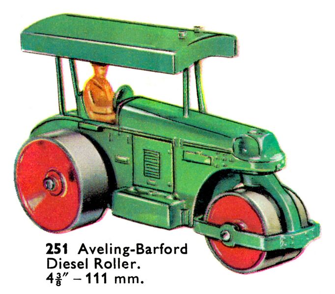 File:Aveling-Barford Diesel Roller, Dinky Toys 251 (DinkyCat 1963).jpg